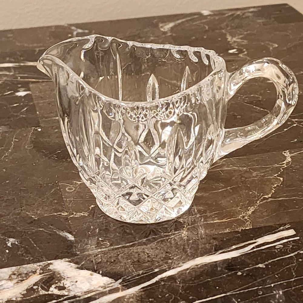 Gorham Crystal King Edward Creamer Retired